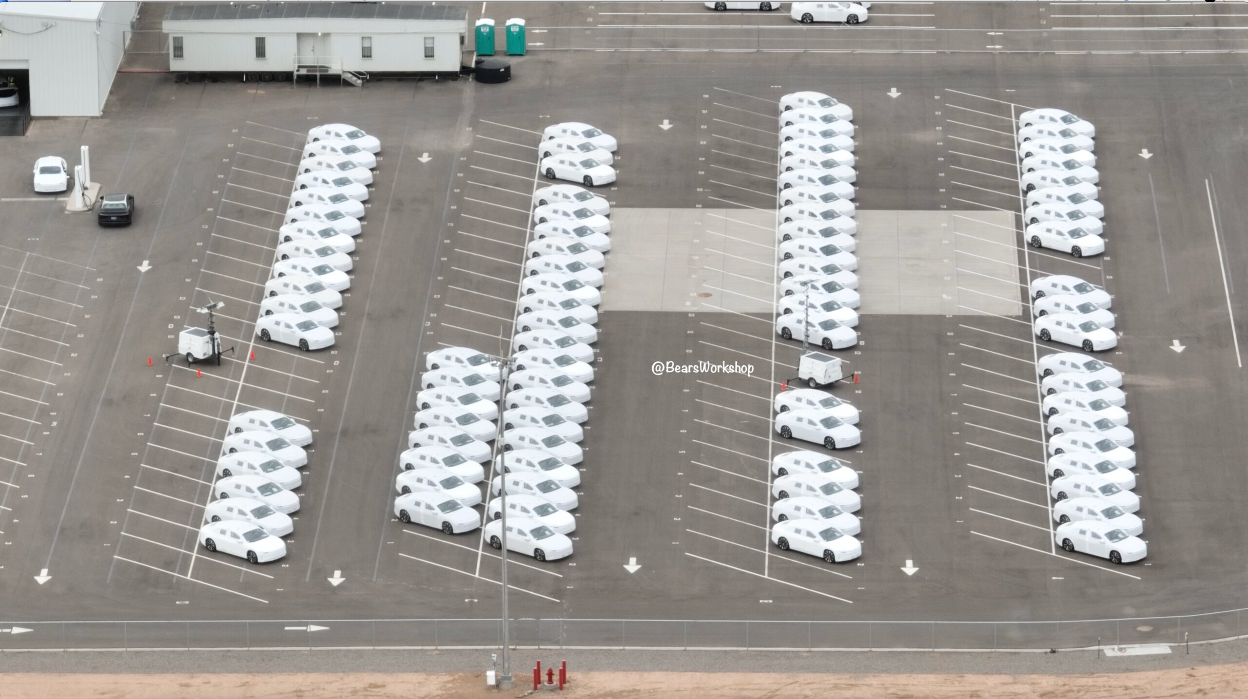 Lucid Motors Lot Filled With 100 Grand Touring Lucid Airs?