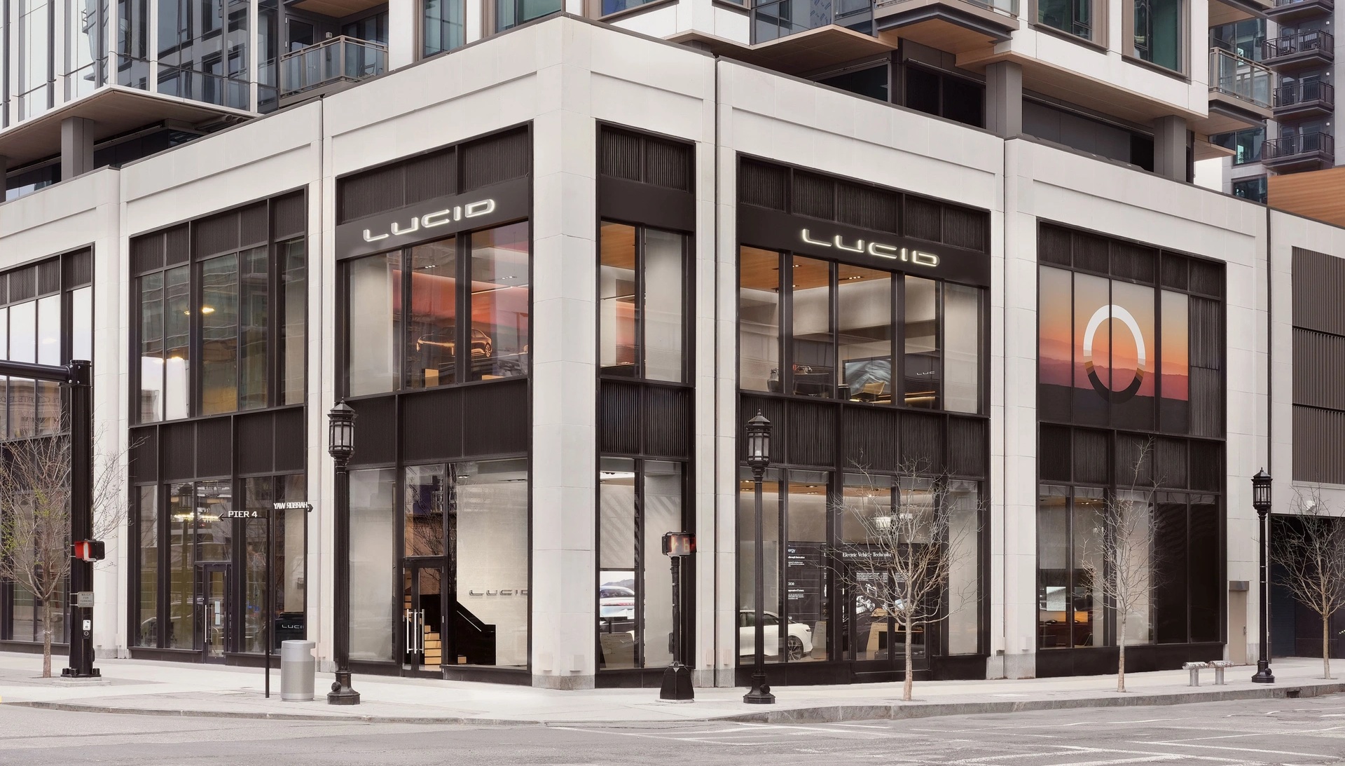 Lucid Motors Opens Showroom in Seaport District in Boston