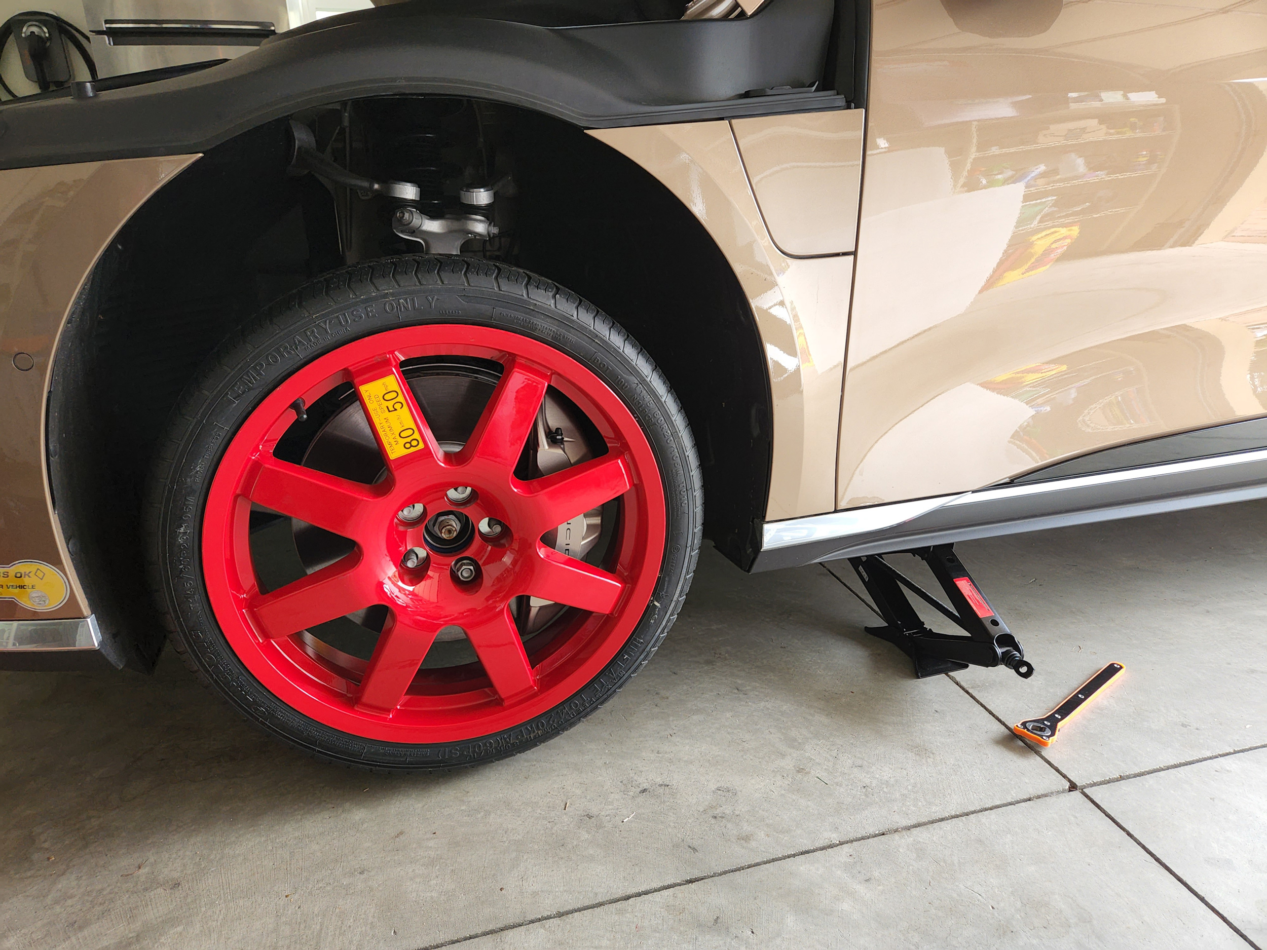 EZ Spare Offers 5% Discount For Lucid Air Spare Tire Wheel