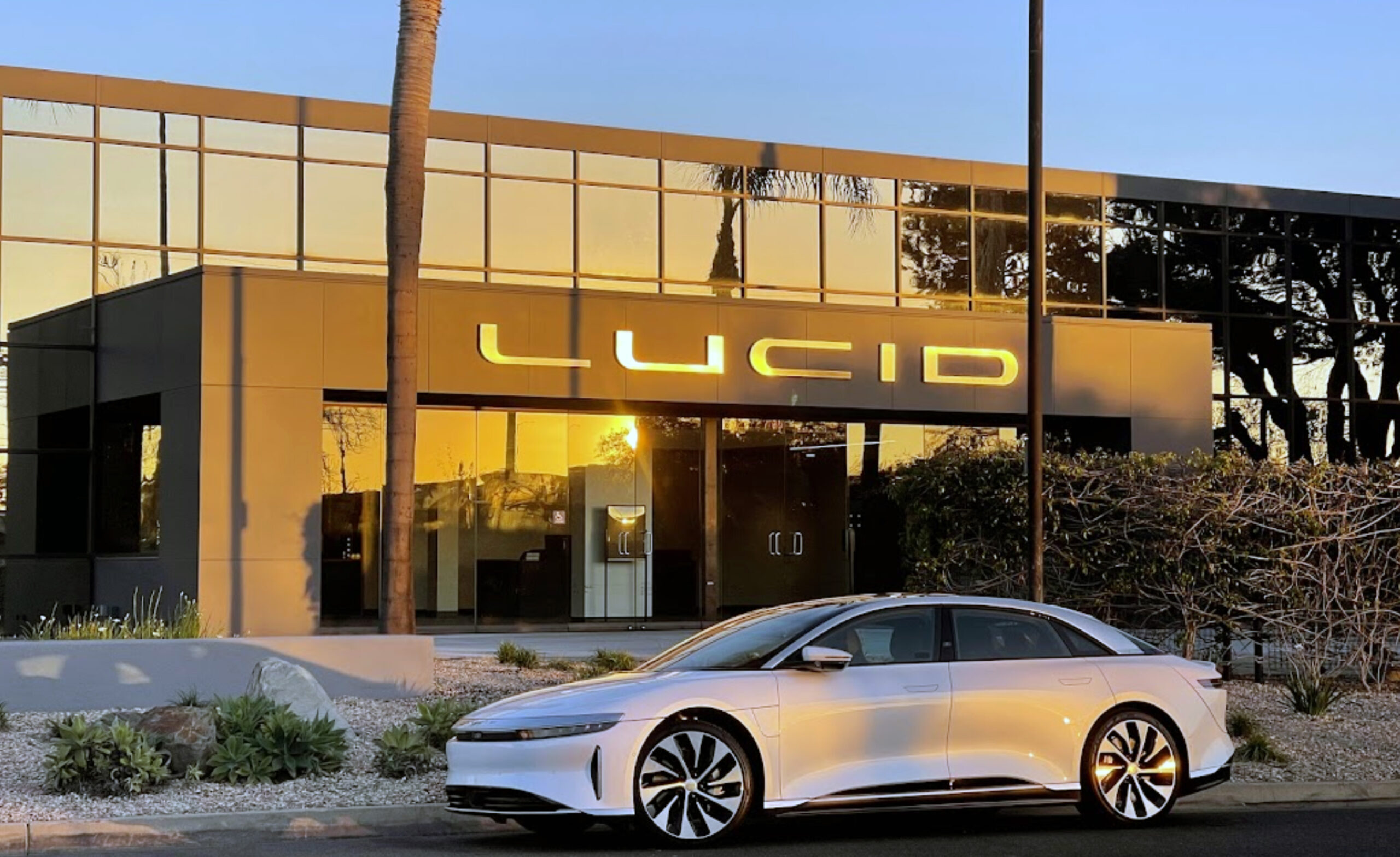 Lucid Motors Costa Mesa Location Delivering Cars