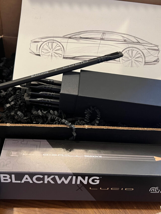 Lucid Blackwing Pencil Unboxing