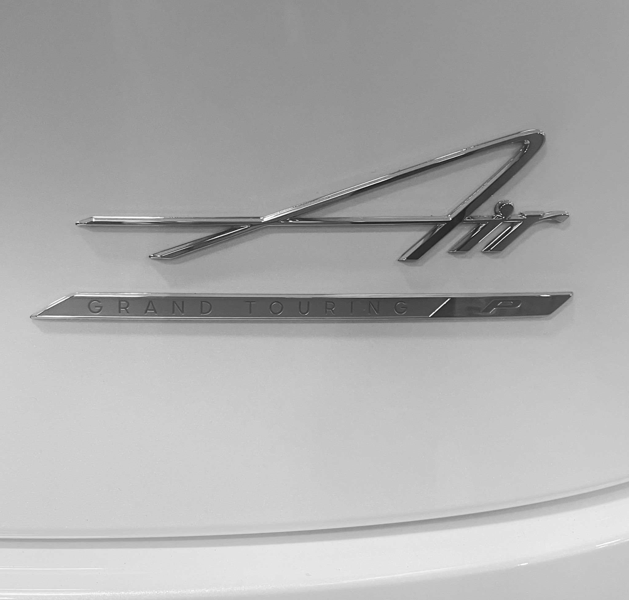 Lucid Air Performance Badge On Grand Touring