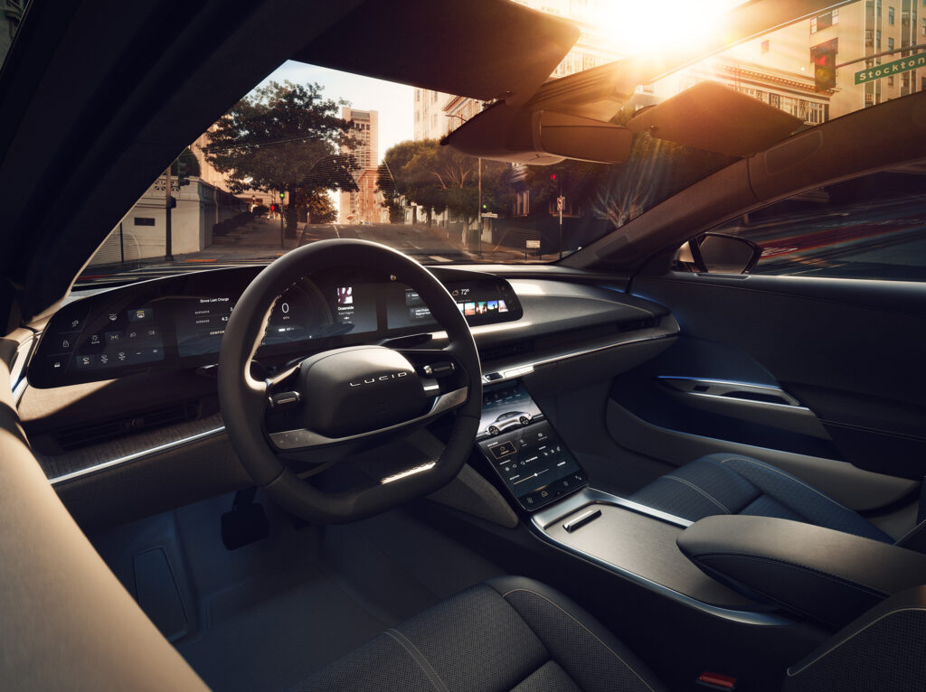 Lucid Motors Releases Lucid Air OTA Software Update v1.2.75 With EPS