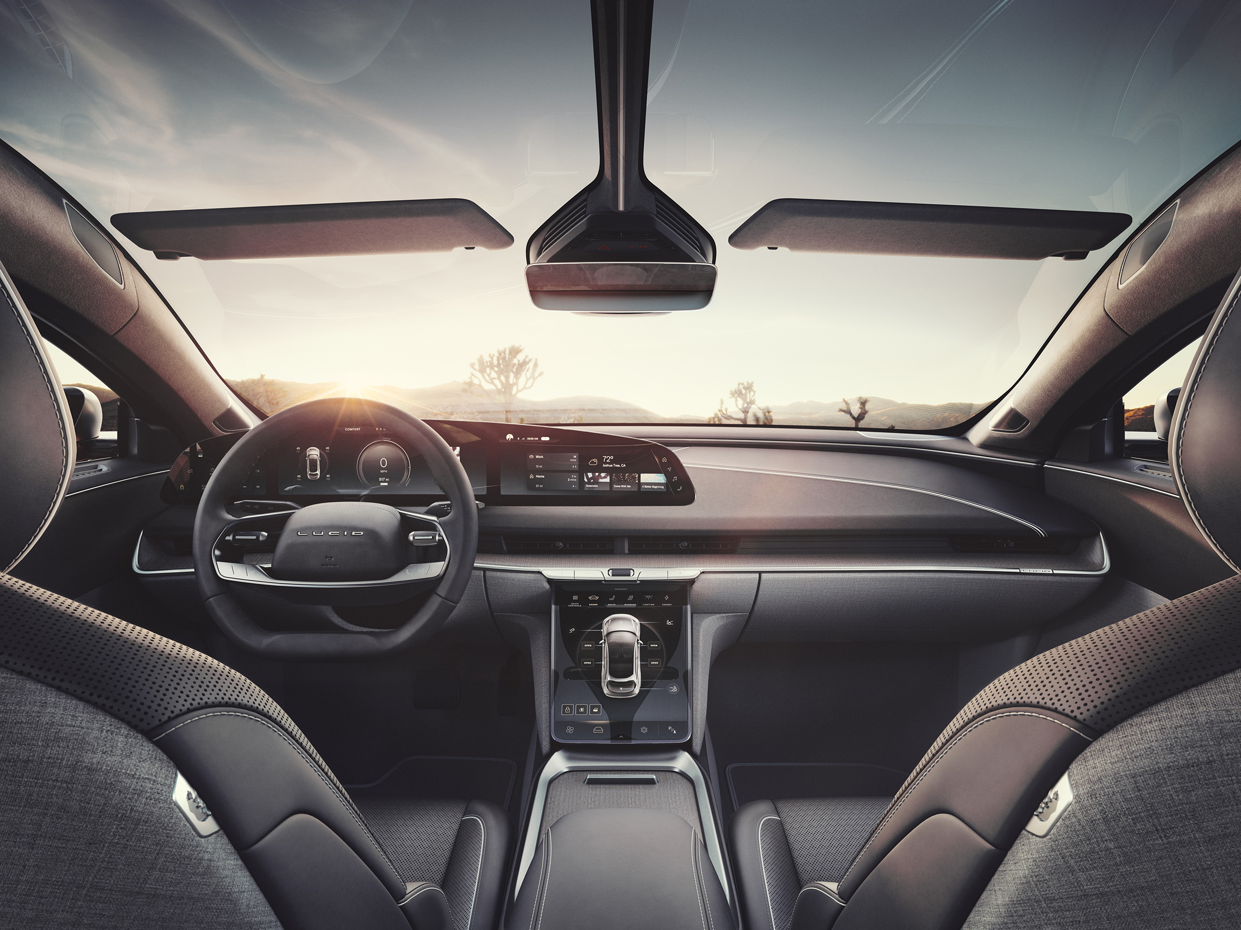 Lucid Motors Issues Recall For Glass Cockpit Instrument Panel For 1,117 Lucid Air EVs