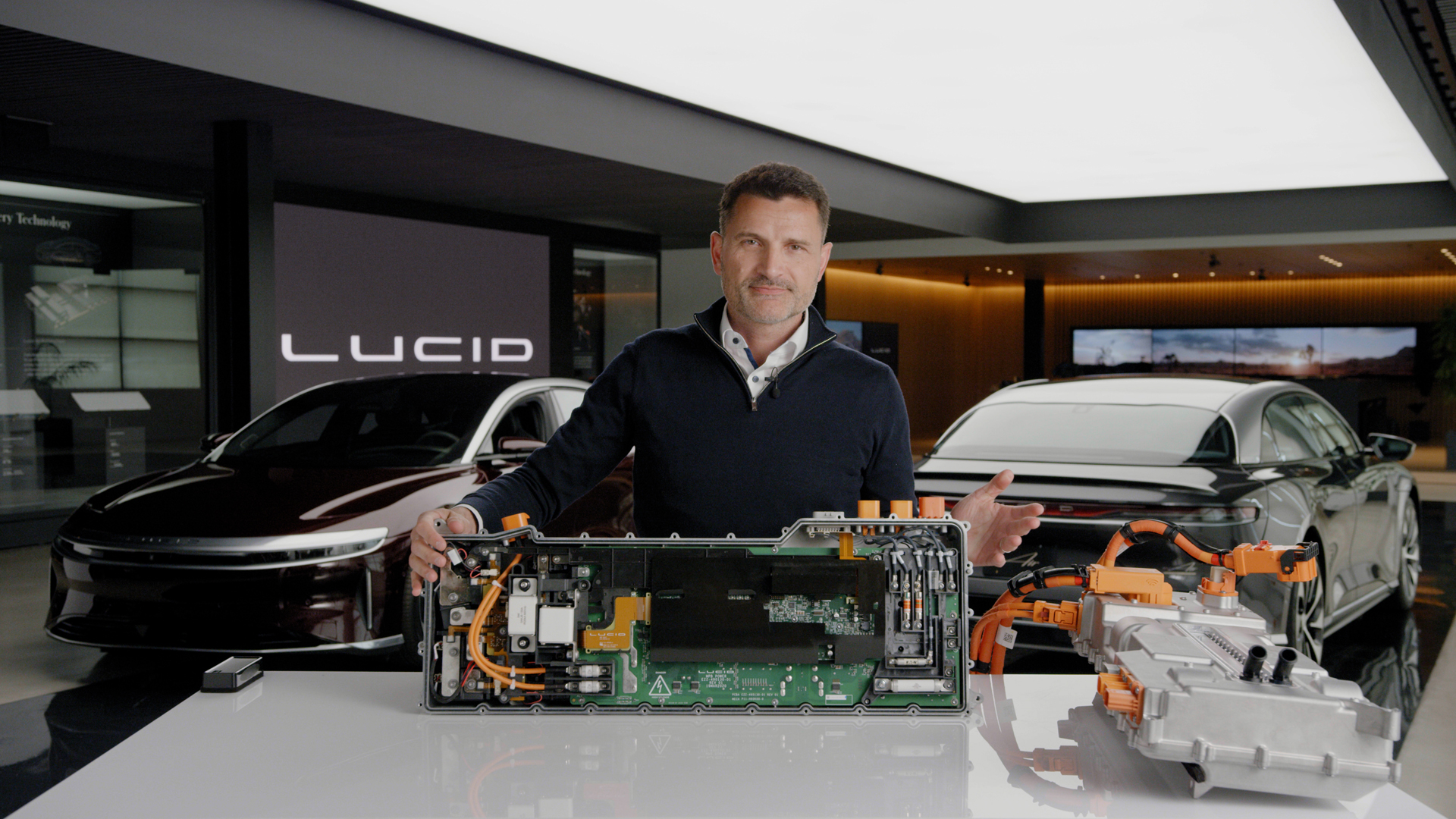 Lucid Motors Tech Talk On Wunderbox, Electric Vehicle Charging System