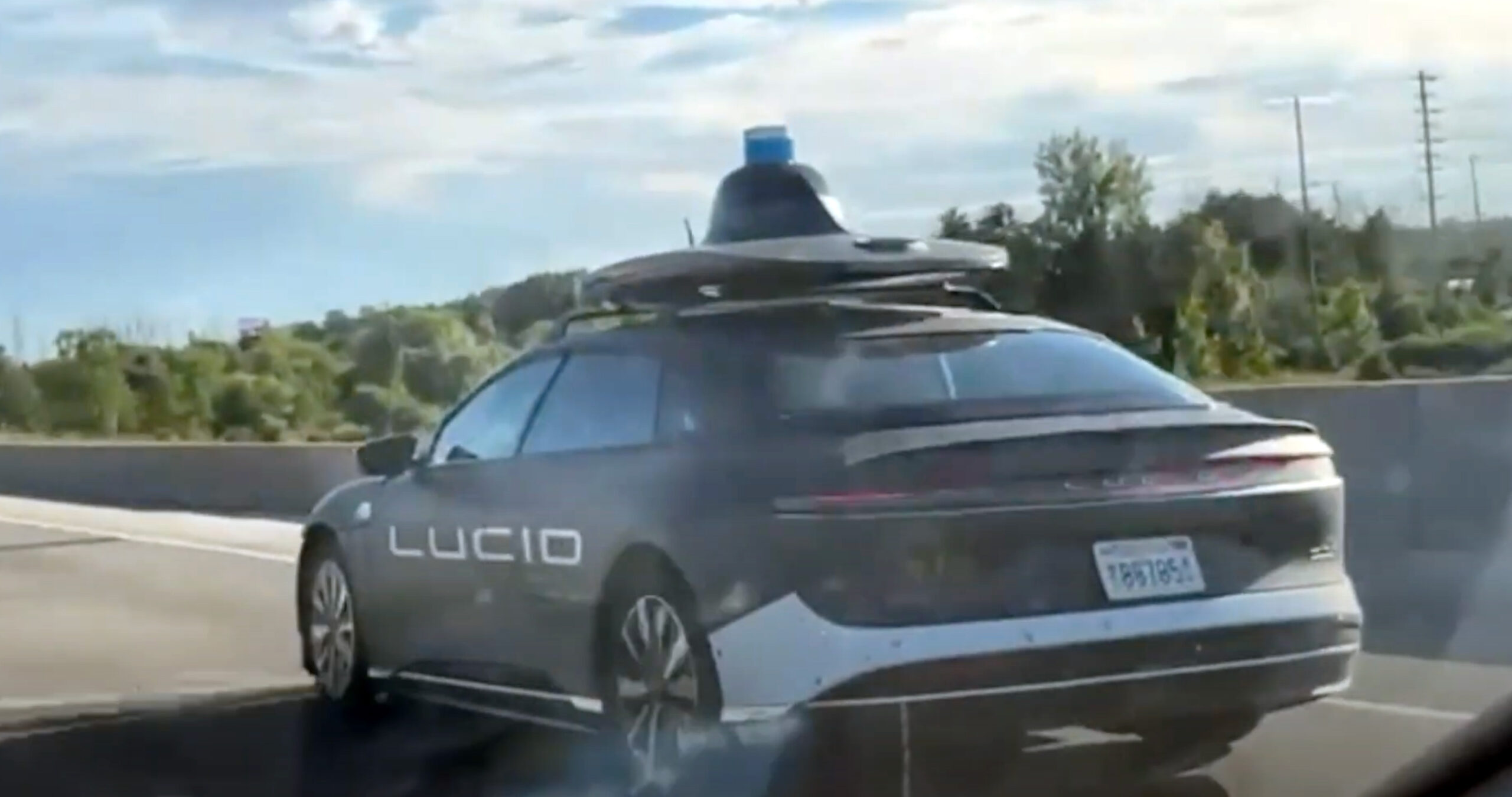 Lucid Motors Testing Self Drive DreamDrive Featured In Ontario, Canada
