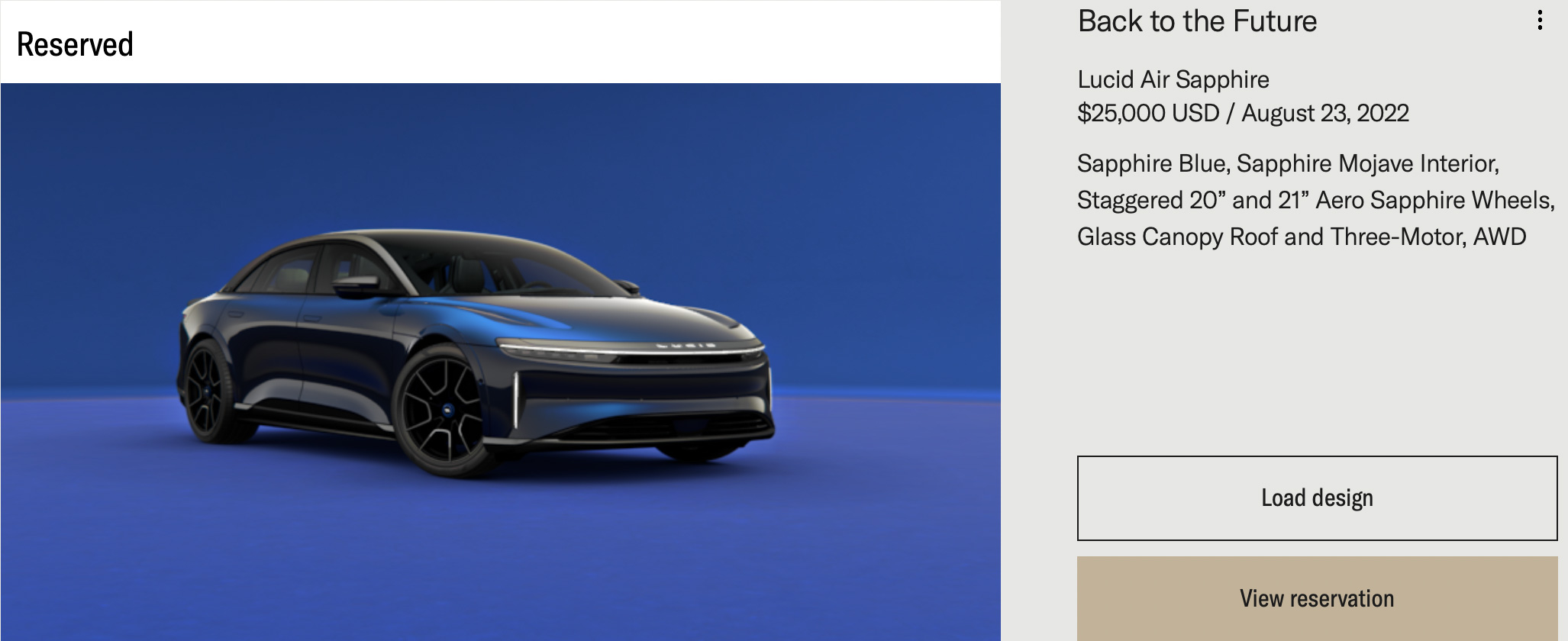 A Couple Of People Already Reserved The Lucid Air Sapphire - Lucid Insider  Blog - Lucid Air & Lucid Motors News